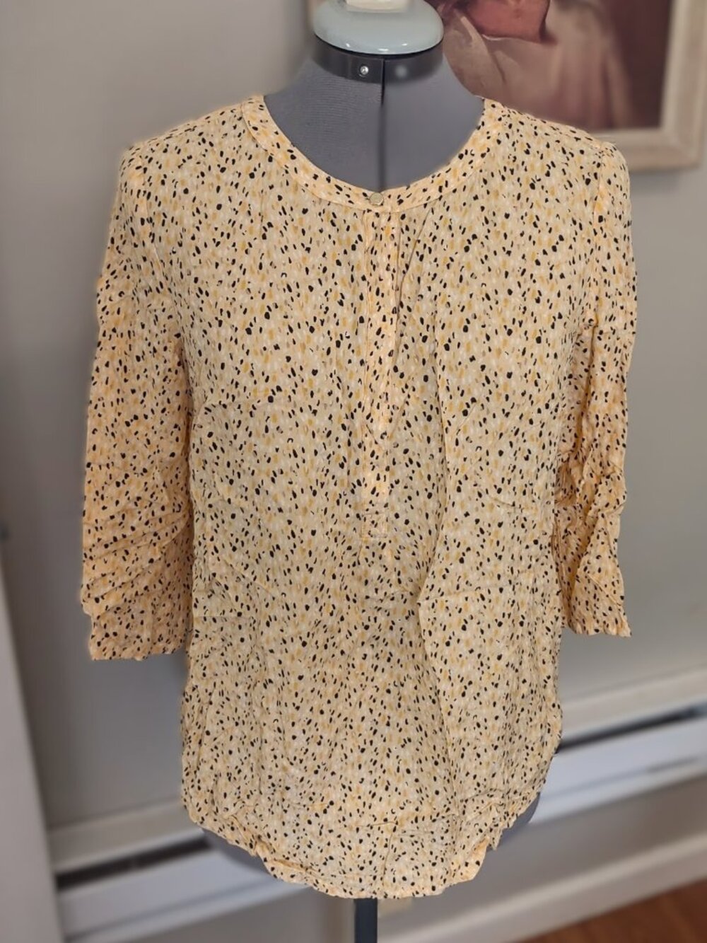 Liz Claiborne Yellow Blouse